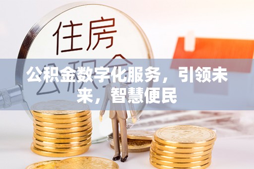 太康公积金数字化服务，引领未来，智慧便民
