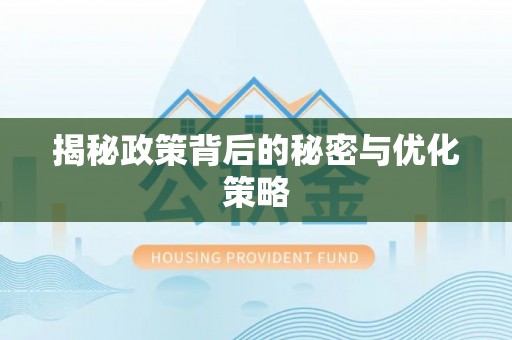 太康揭秘政策背后的秘密与优化策略