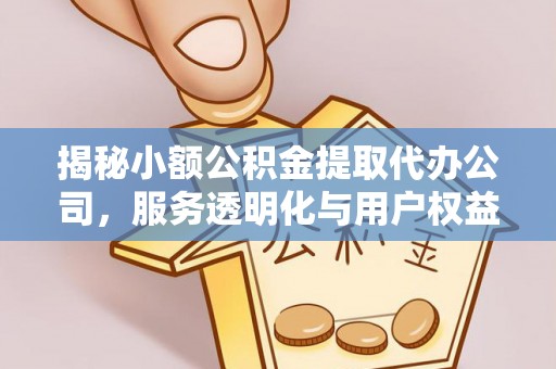 太康揭秘小额公积金提取代办公司，服务透明化与用户权益保障