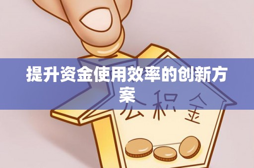 太康提升资金使用效率的创新方案