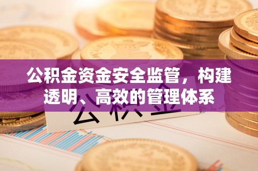 太康公积金资金安全监管，构建透明、高效的管理体系