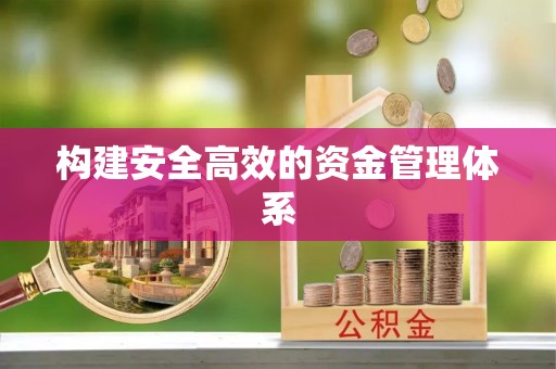 太康构建安全高效的资金管理体系