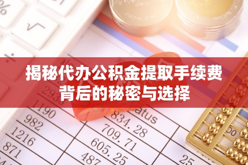 太康揭秘代办公积金提取手续费背后的秘密与选择