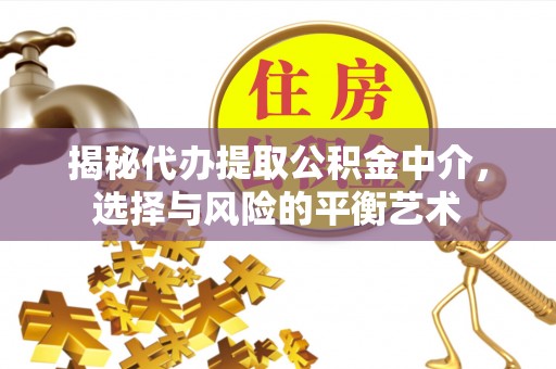 太康揭秘代办提取公积金中介，选择与风险的平衡艺术