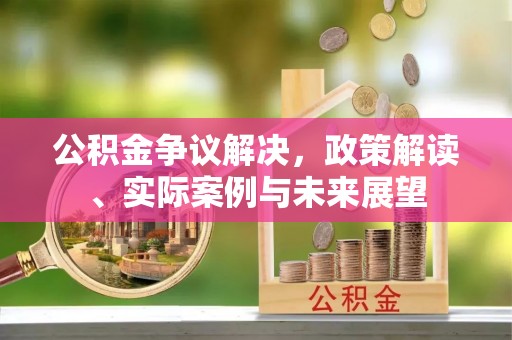 太康公积金争议解决，政策解读、实际案例与未来展望