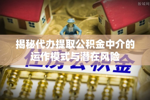 太康揭秘代办提取公积金中介的运作模式与潜在风险