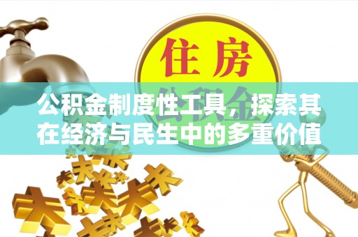 太康公积金制度性工具，探索其在经济与民生中的多重价值