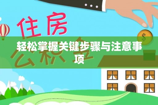 太康轻松掌握关键步骤与注意事项