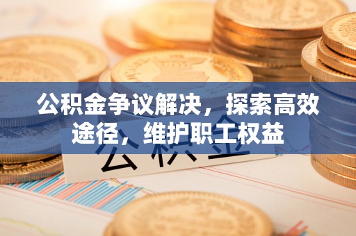 太康公积金争议解决，探索高效途径，维护职工权益