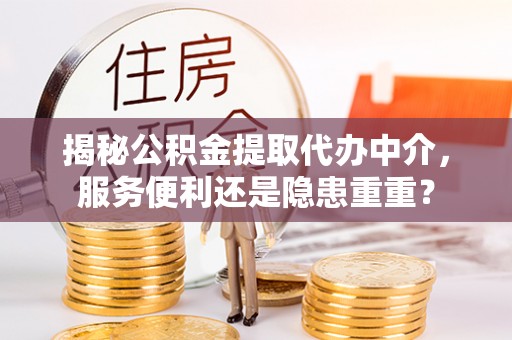 太康揭秘公积金提取代办中介，服务便利还是隐患重重？