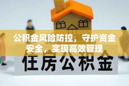 太康公积金风险防控，守护资金安全，实现高效管理