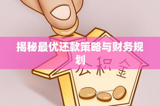 太康揭秘最优还款策略与财务规划