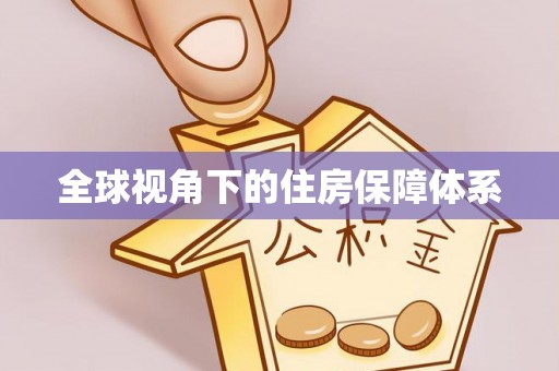 太康全球视角下的住房保障体系