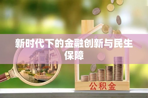 太康新时代下的金融创新与民生保障